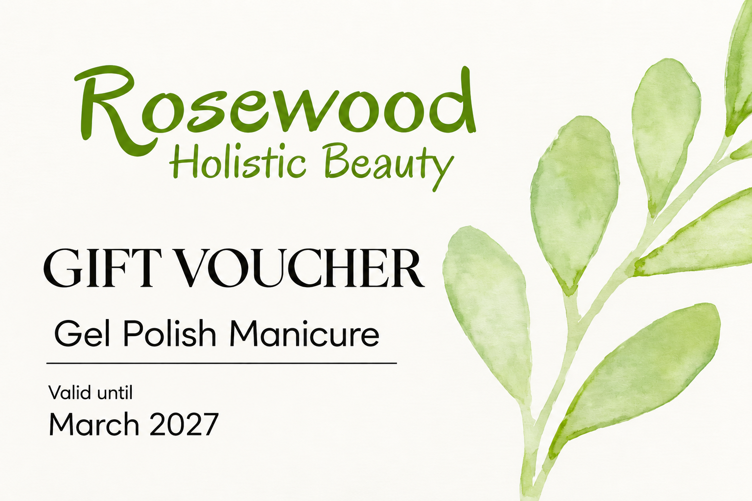 Gel Polish Manicure - Rosewood Holistic Beauty